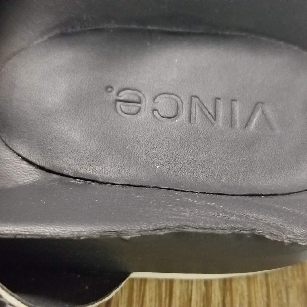 Vince Orion Python-Print Pool-Slide Black/White - image 5